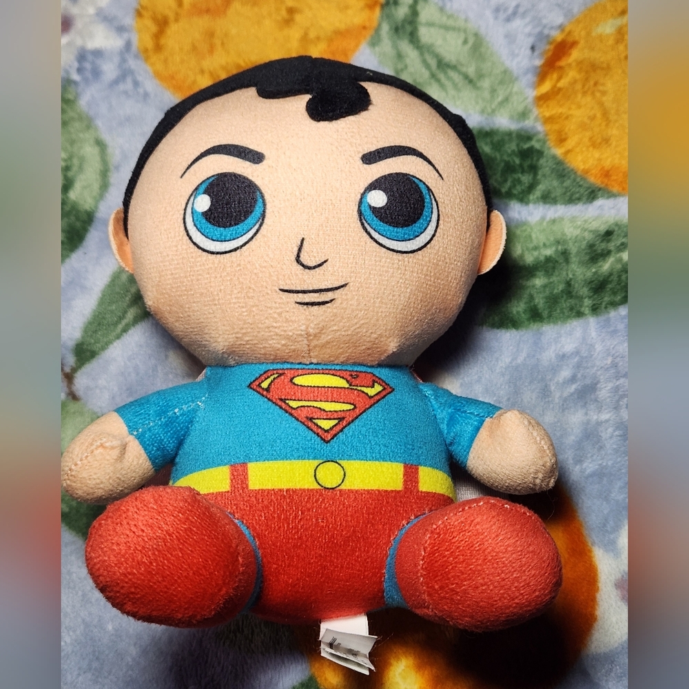 Superman Plush Toy - Blue and Red Justice League